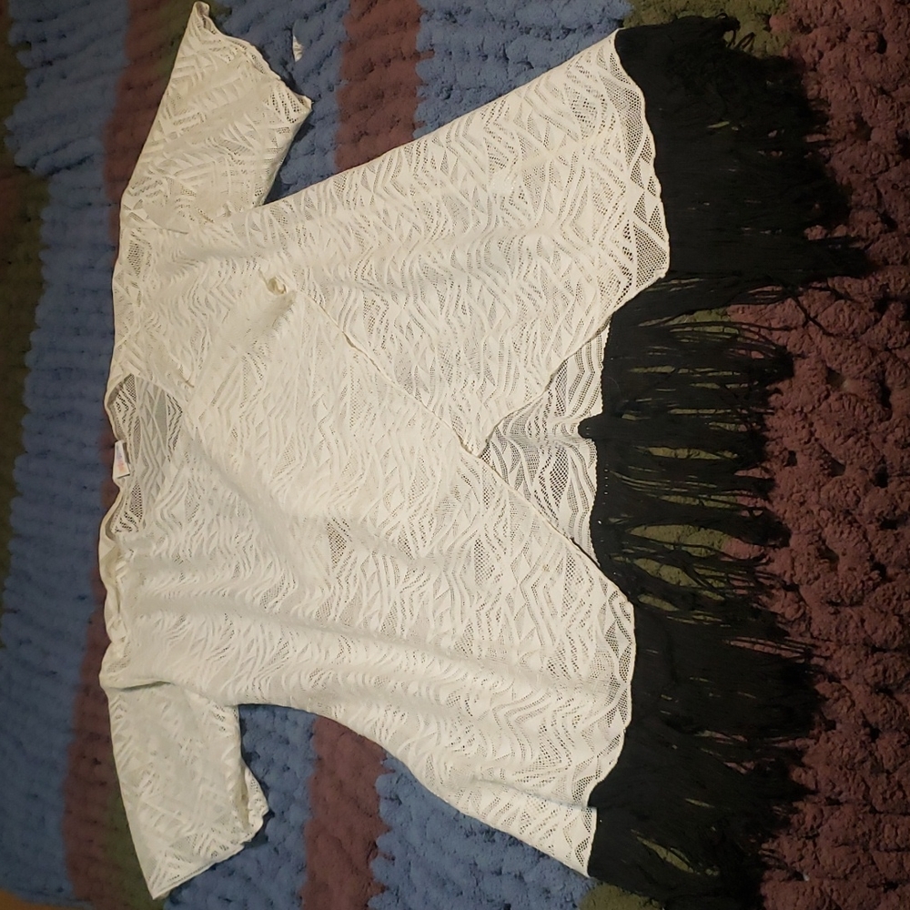 Lularoe lace cardigan